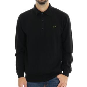 MAGLIA POLO SUN68 NERO